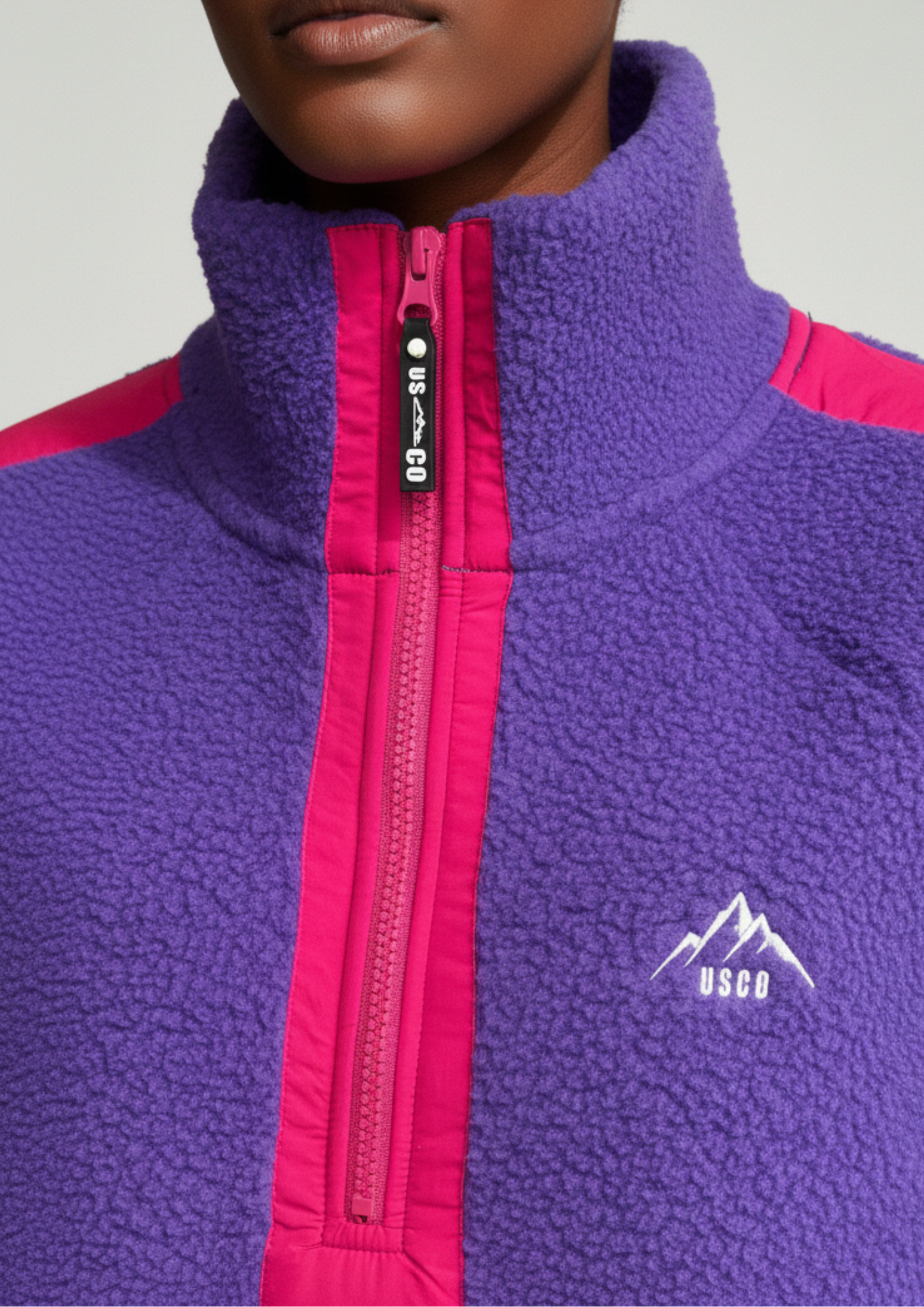 Berry Zip Fleece