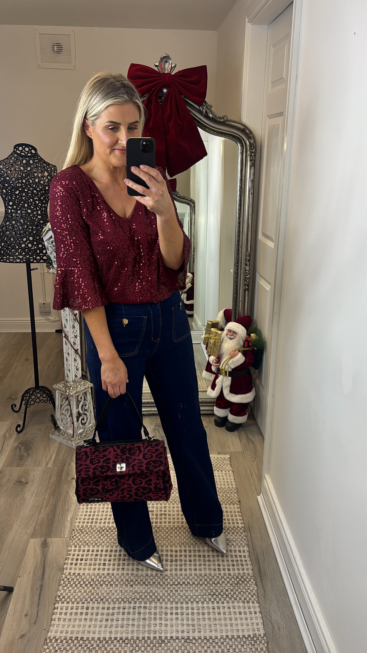 Simone Sequin top