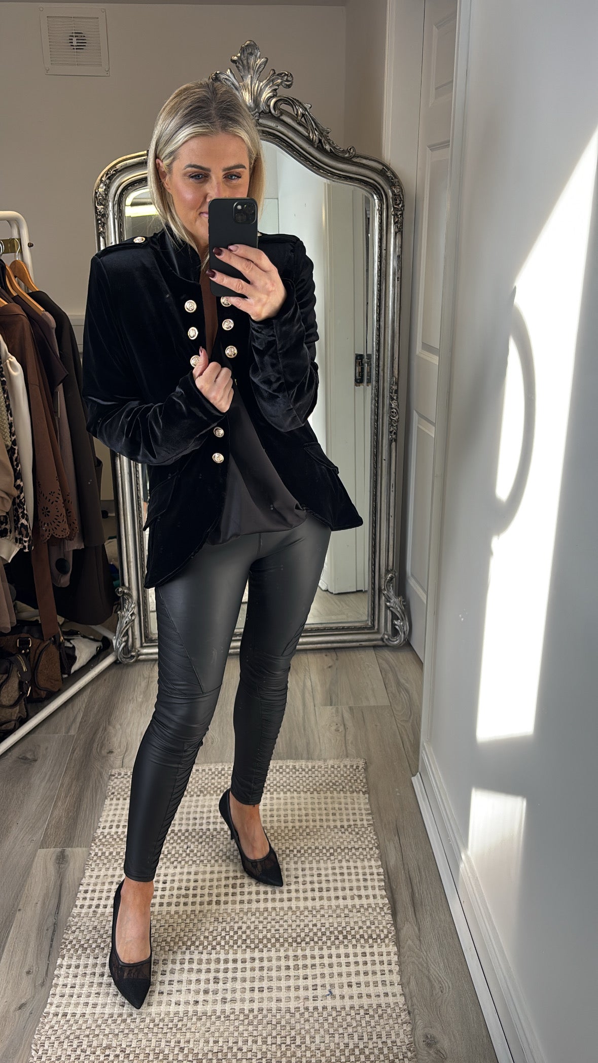 Alexandria Velour Jacket