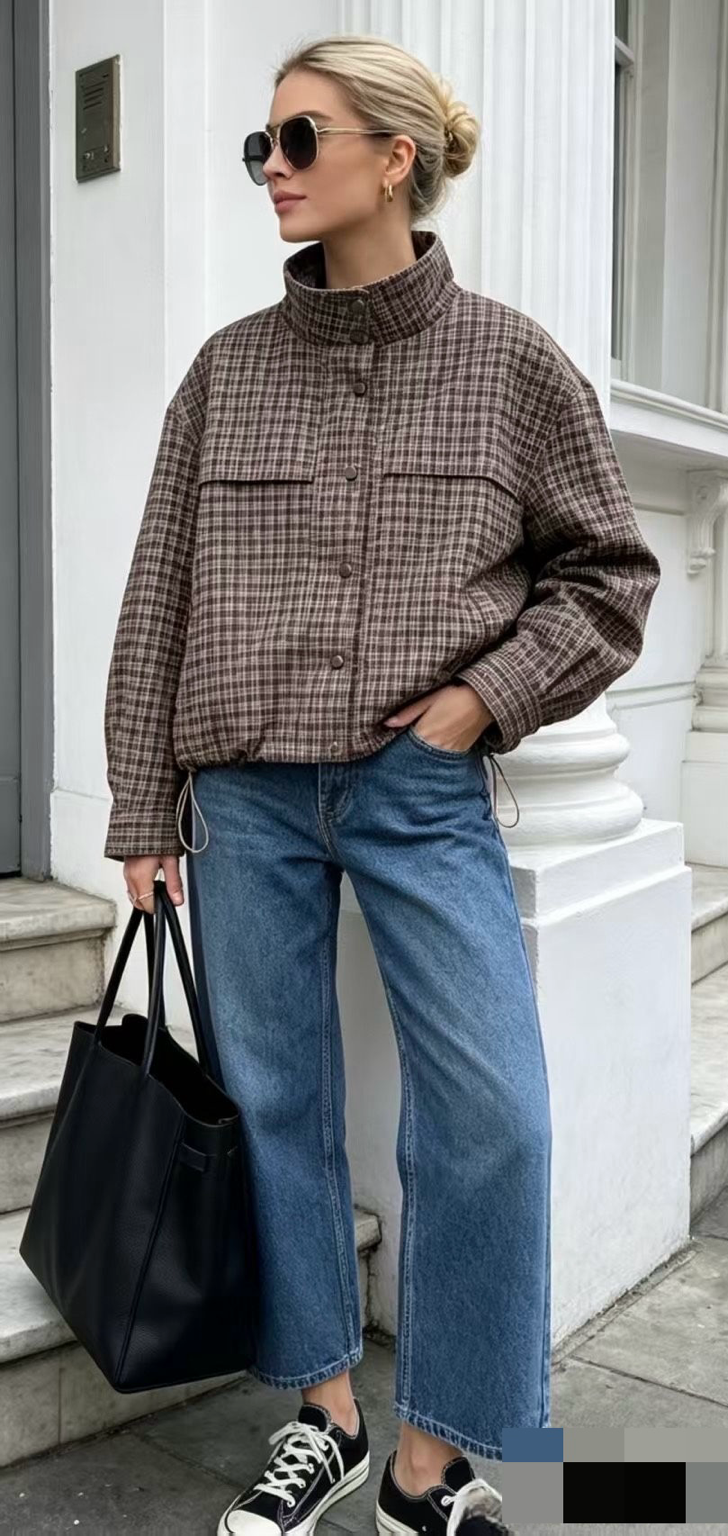 Hadley Check Jacket