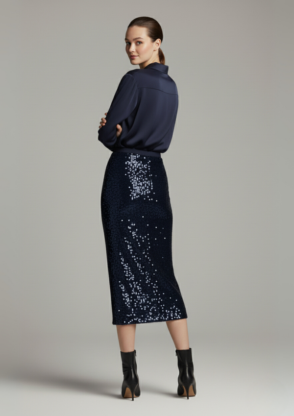Simone Sequin Skirt