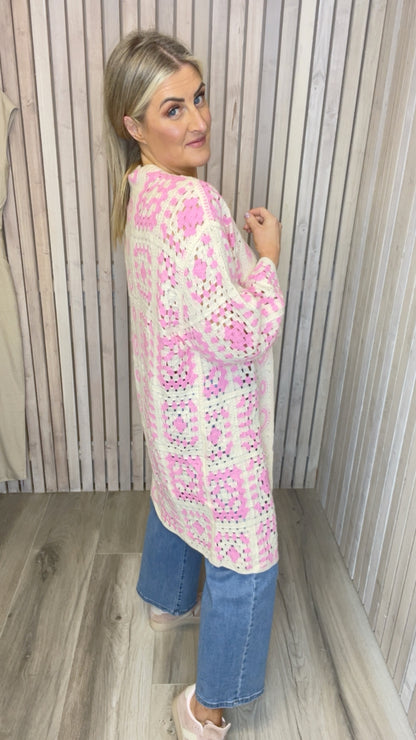 Leila Crochet Cardi