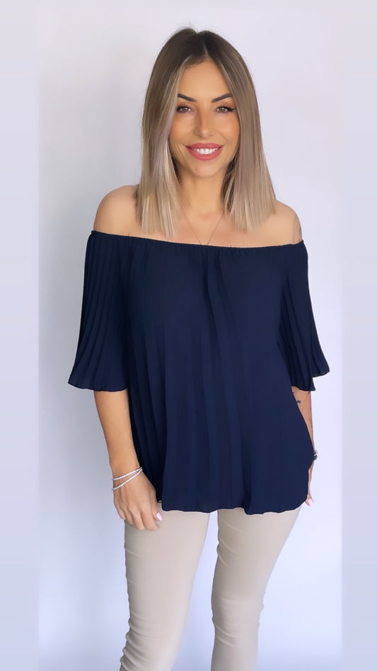 Freya Pleated Top