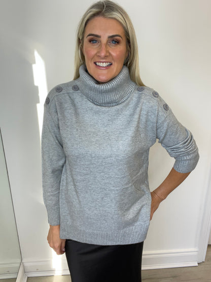 Isabella Roll Neck Knit