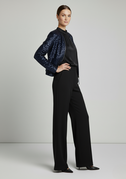 Simone Sequin Bomber