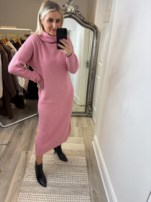 Eloise Roll Neck Dress