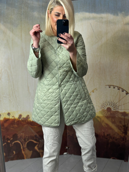 Chandelle Quilted Coat