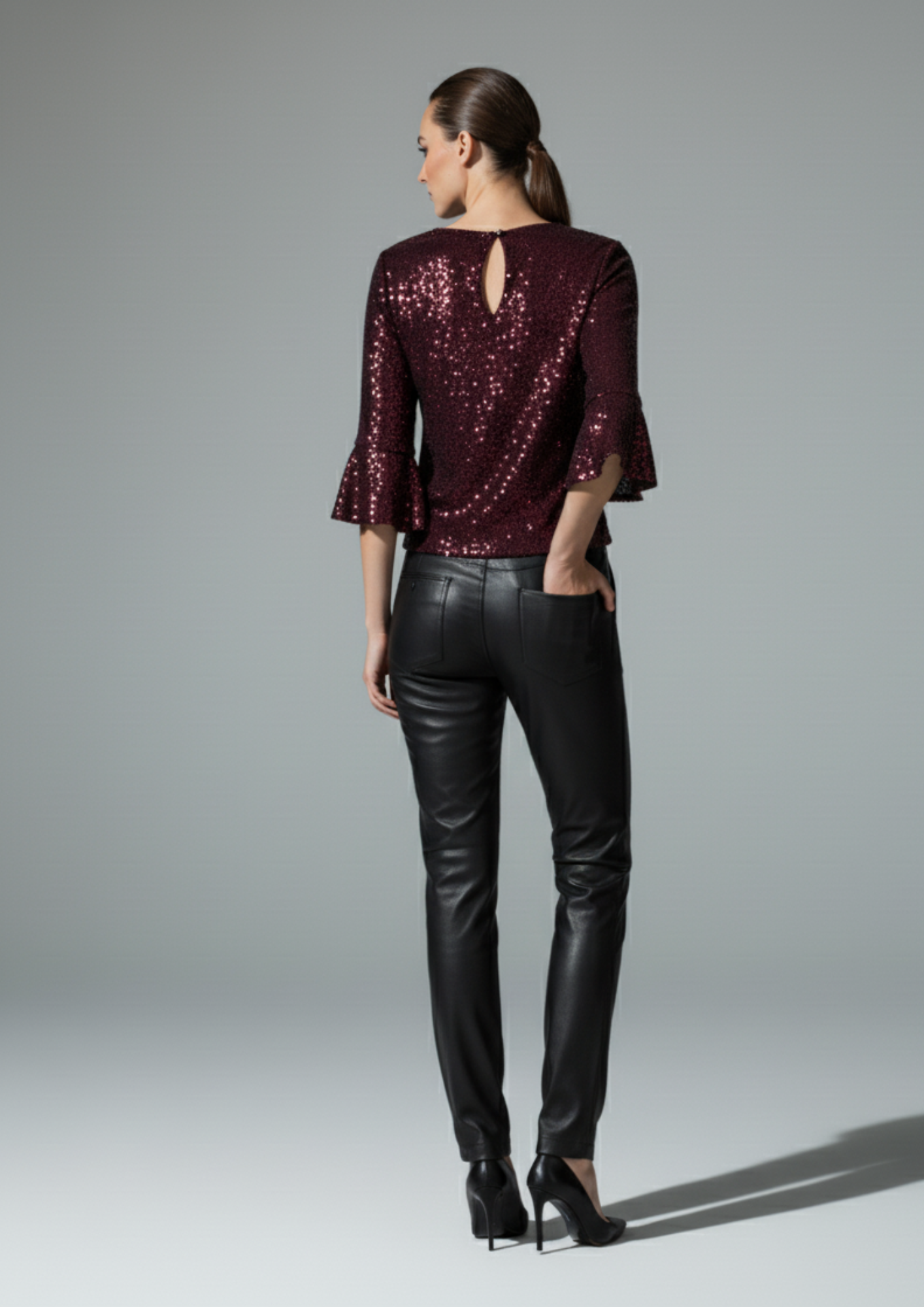 Simone sequin Top