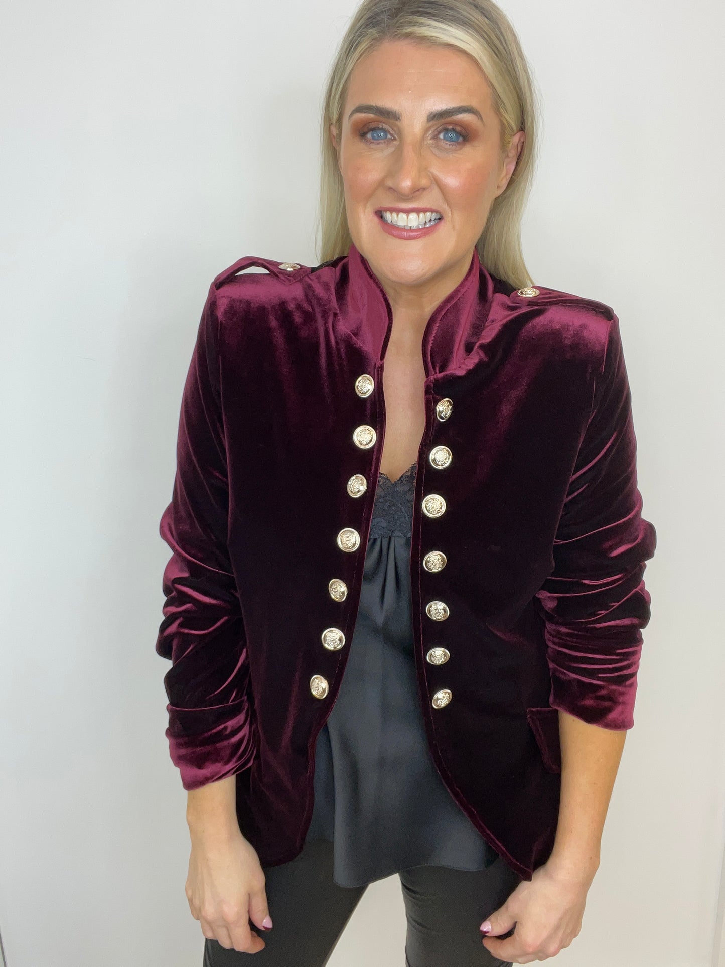 Alexandria Velour Jacket