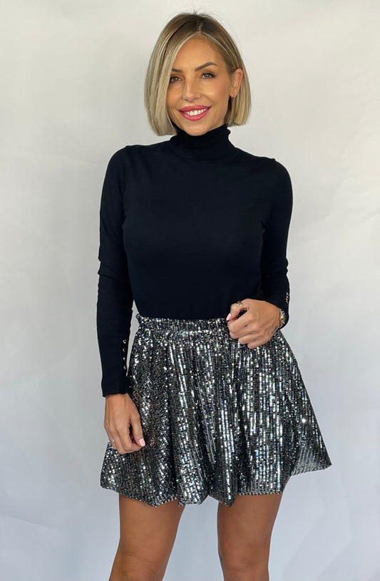 Tallie Sequins Skirt