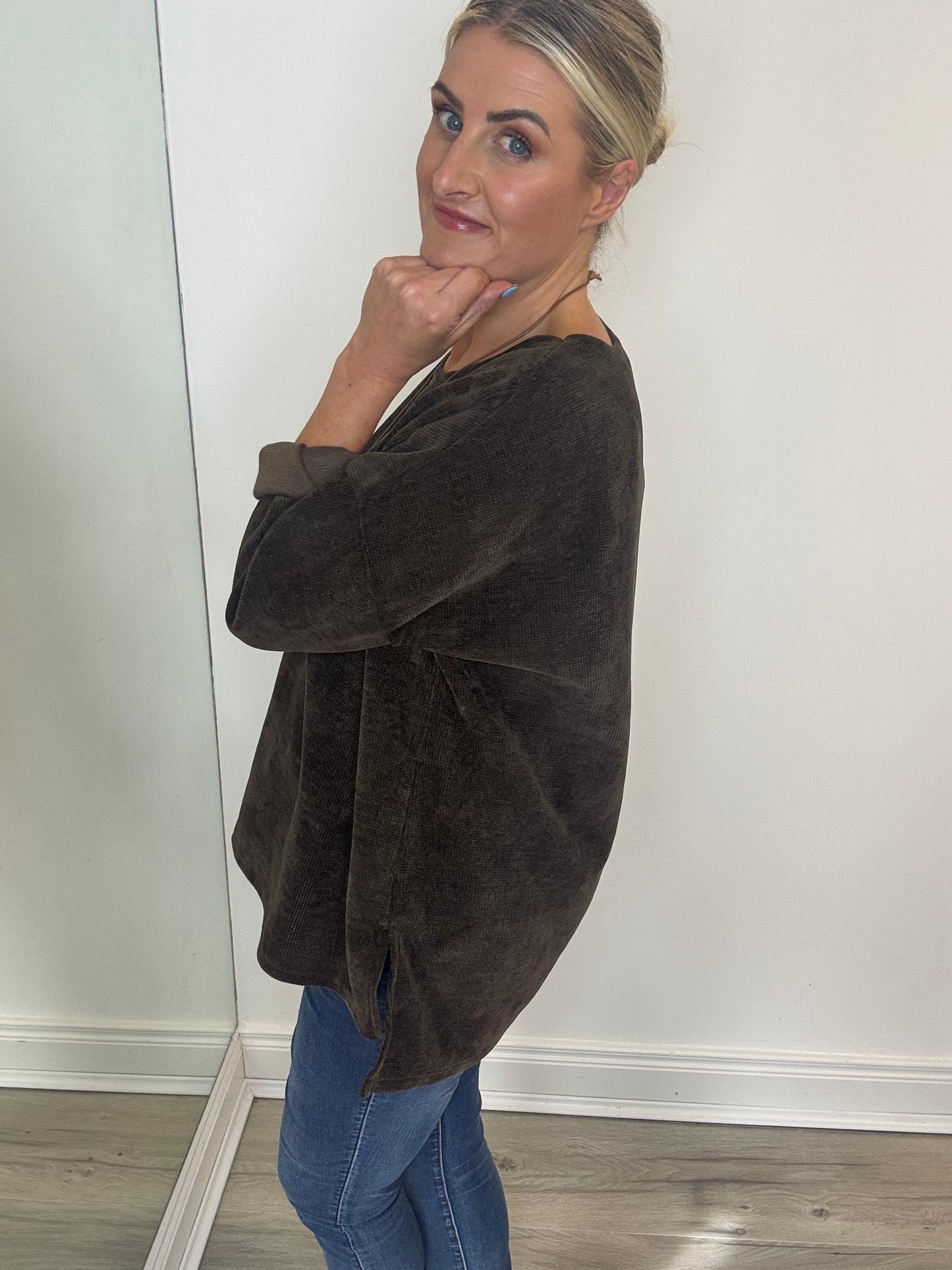 Elayna Cord Necklace Top