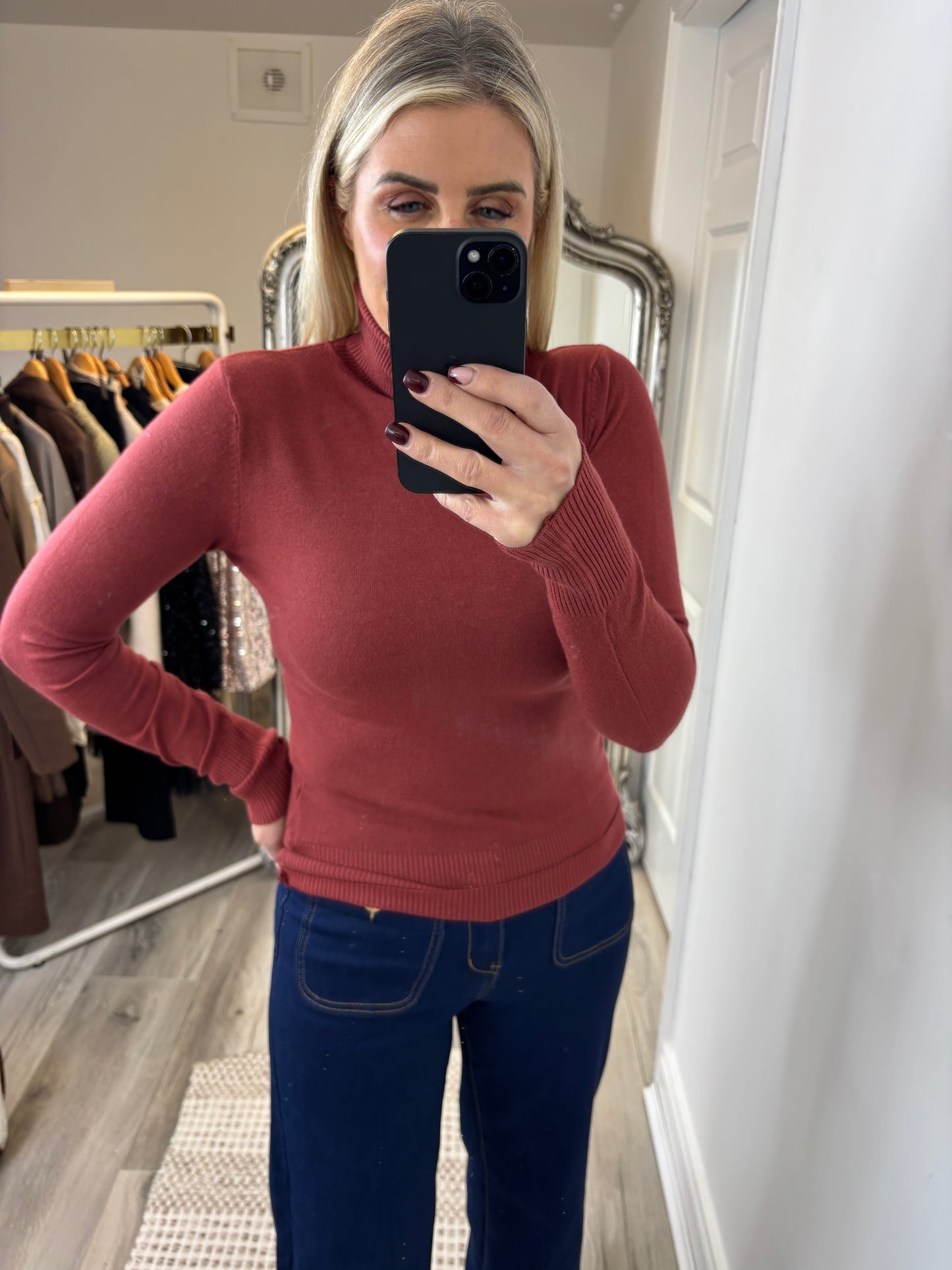 Siofra Rib Polo Jumper