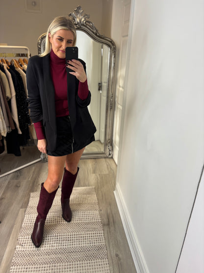 Siofra Rib Polo Jumper