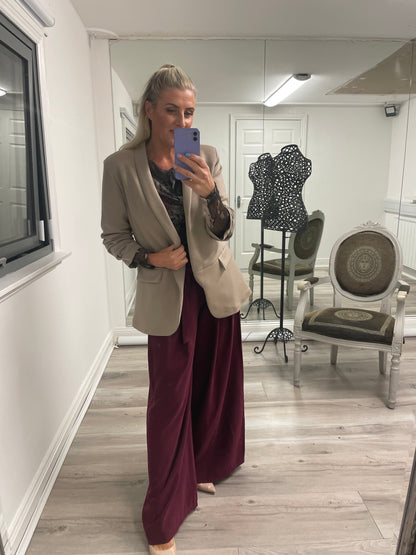 Carmen Wide-Leg Trousers