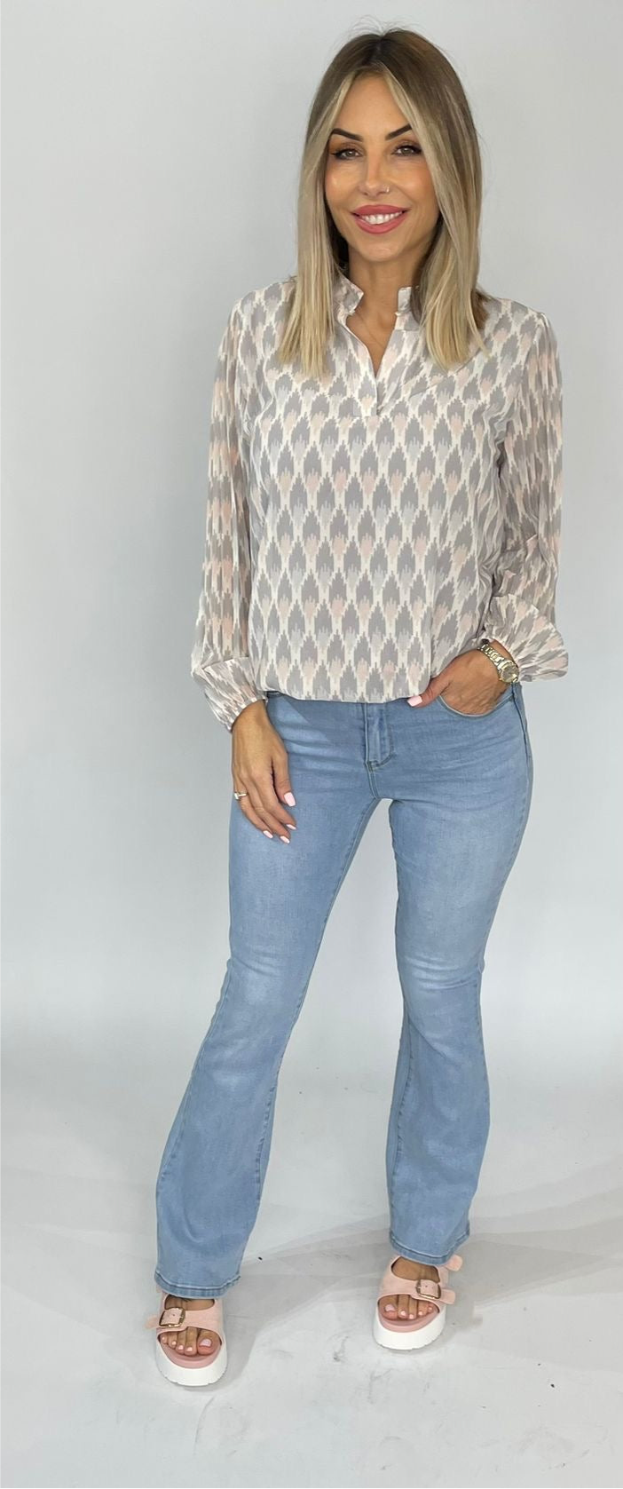 Mona Long Sleeve Blouse