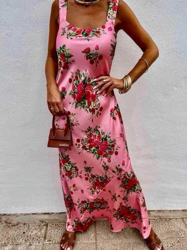 Ramona Square Neck Maxi Dress