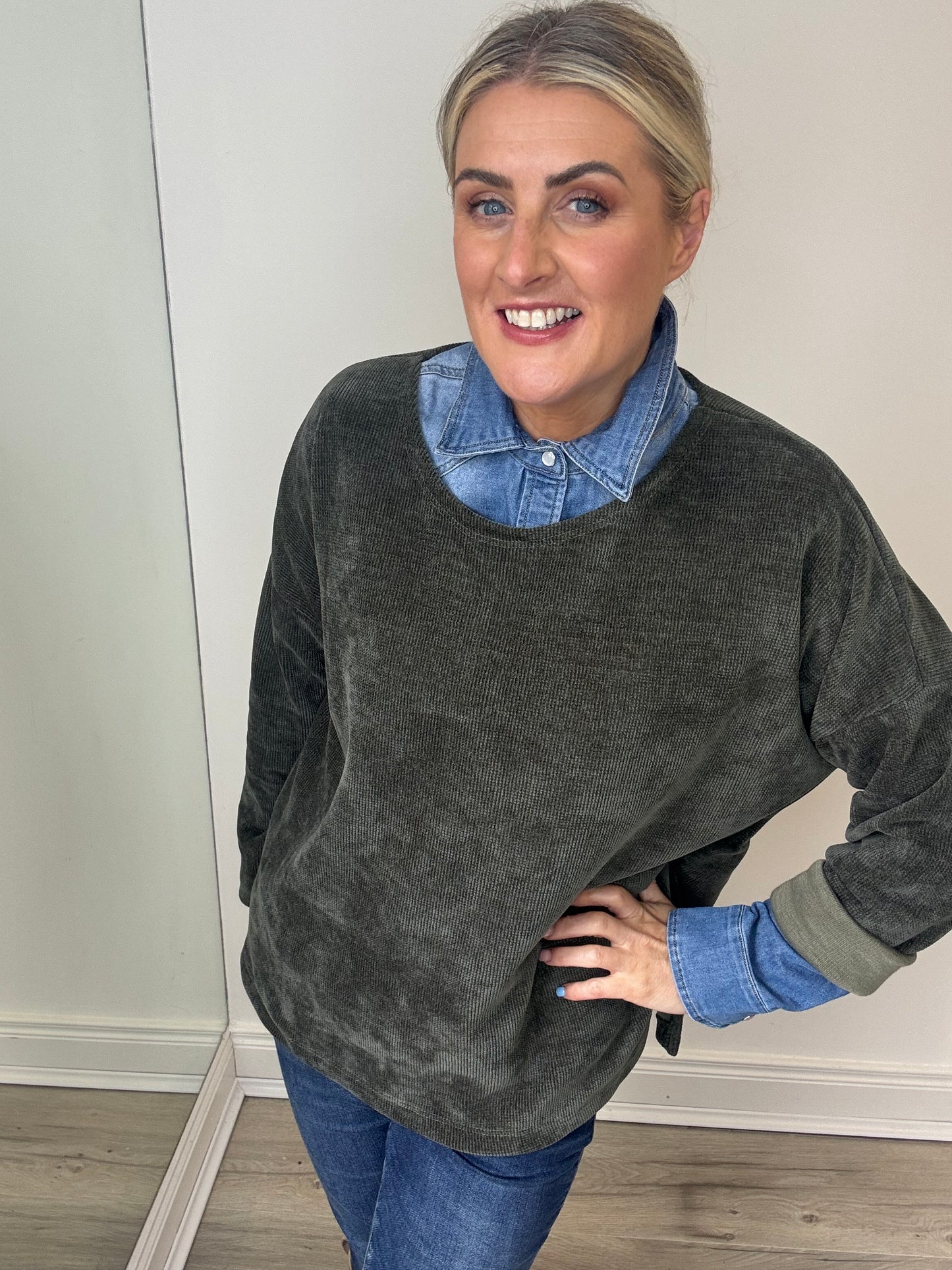 Elayna Cord Necklace Top