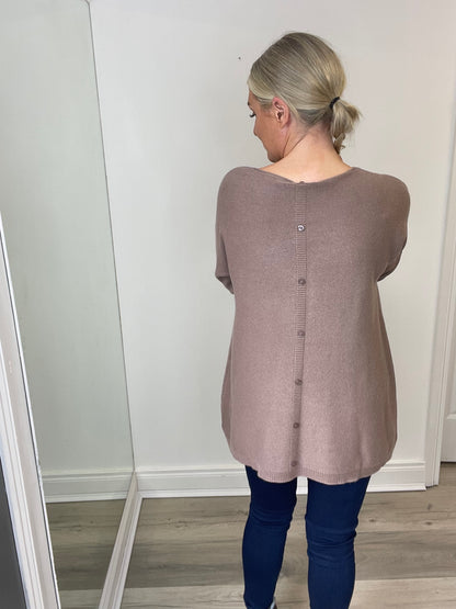 Reni Button Back Knit