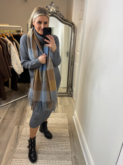 Eloise Roll Neck Dress