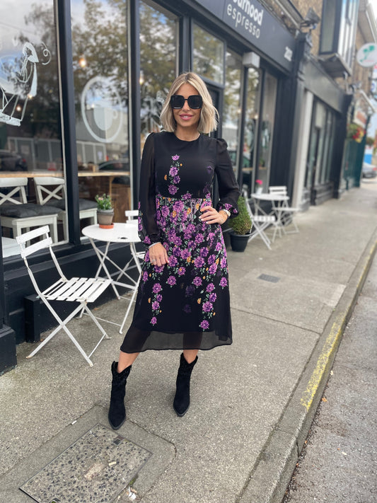 Bernice Floral Midi Dress