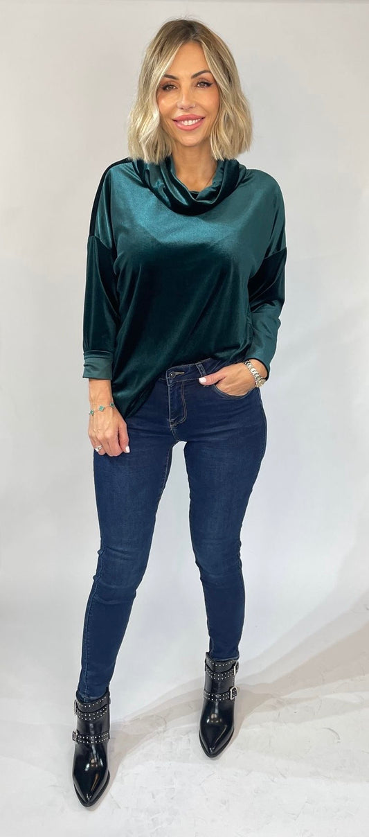 Heidi Cowl Neck Top