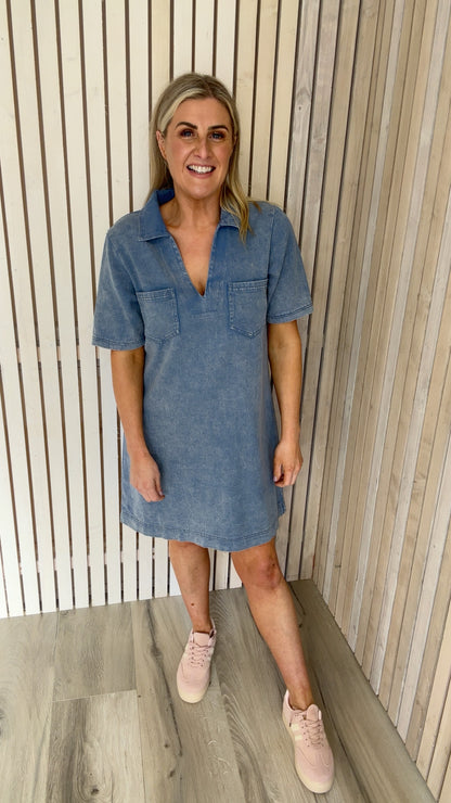 Gina Denim Dress