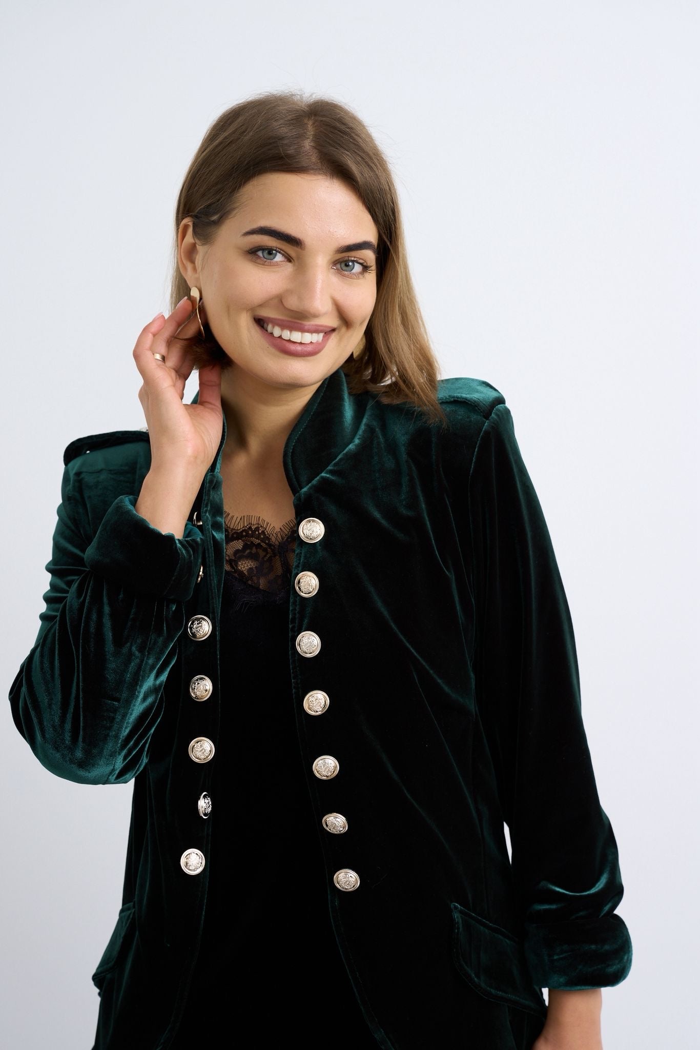 Alexandria Velour Jacket