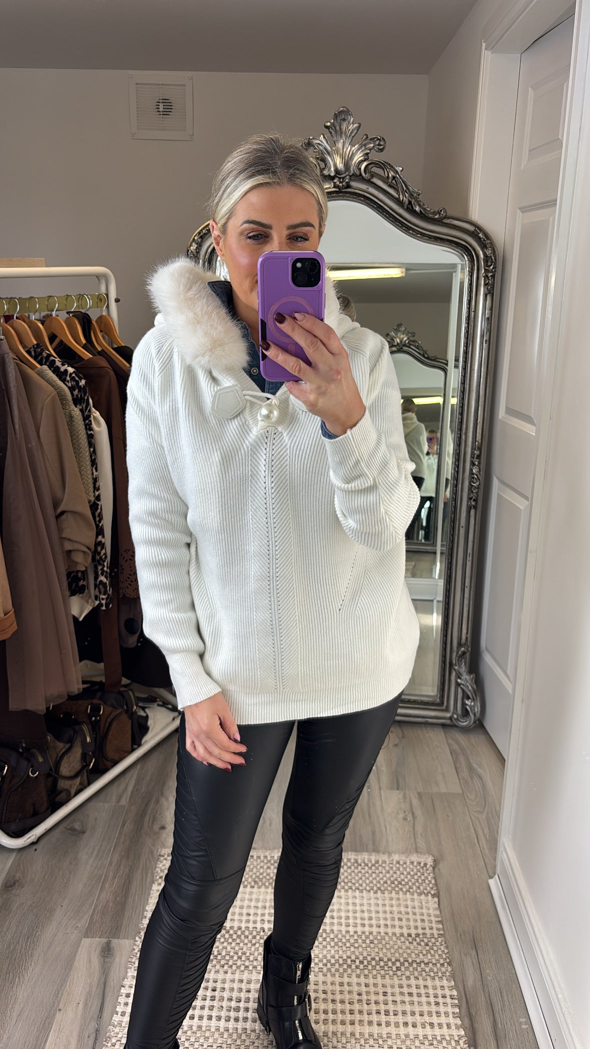 Ivy Hooded Knit