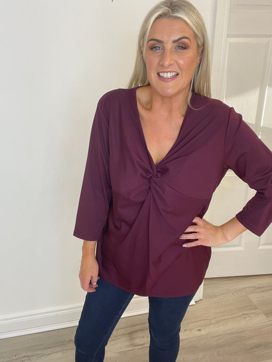 Lucinda Twist Knot Top