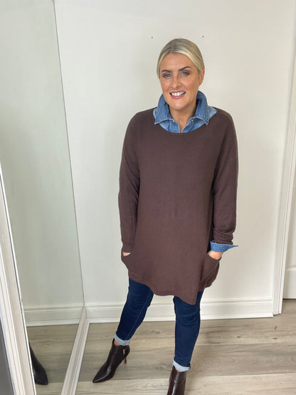 Reni Button Back Knit