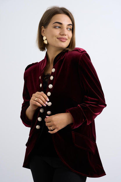 Alexandria Velour Jacket