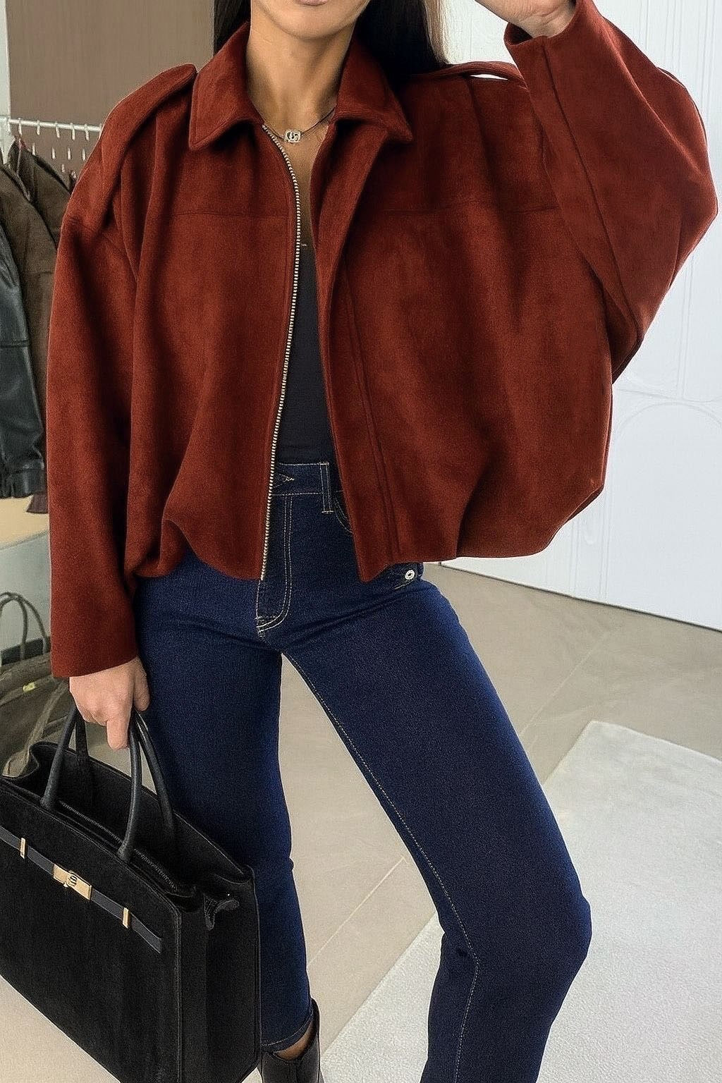 Kaia Suede Jacket
