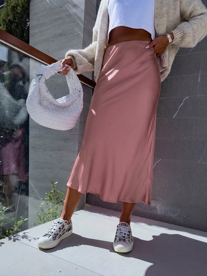 Lana Satin Skirt