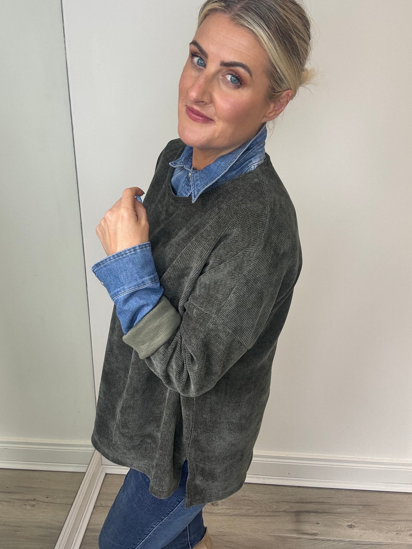 Elayna Cord Necklace Top