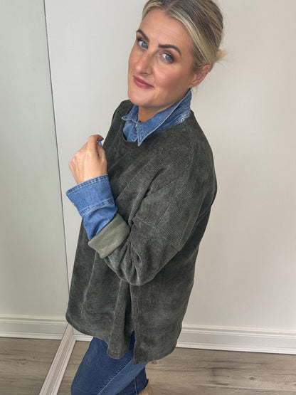 Elayna Cord Necklace Top