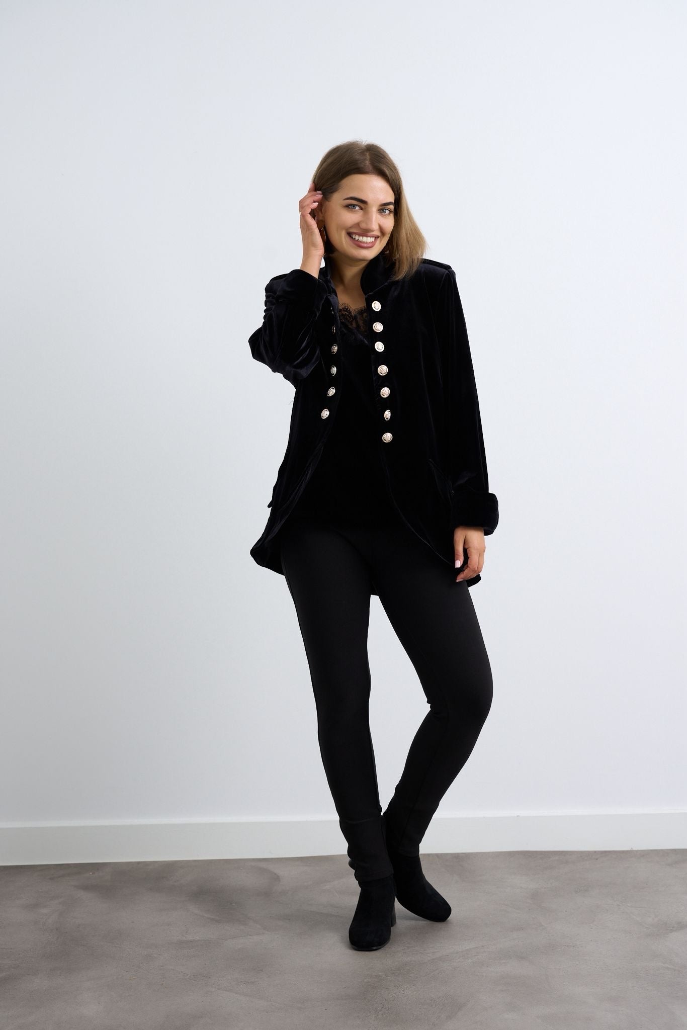 Alexandria Velour Jacket