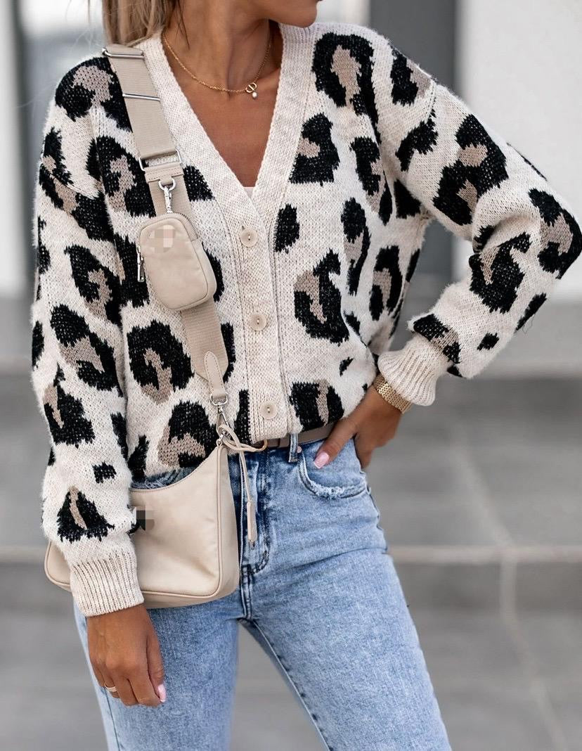 Blair Leopard Cardi