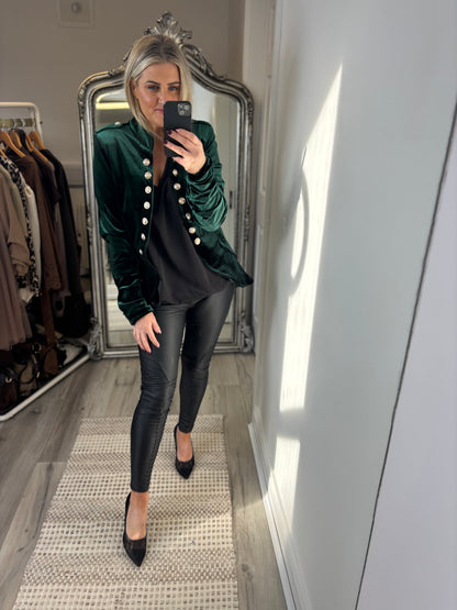 Alexandria Velour Jacket