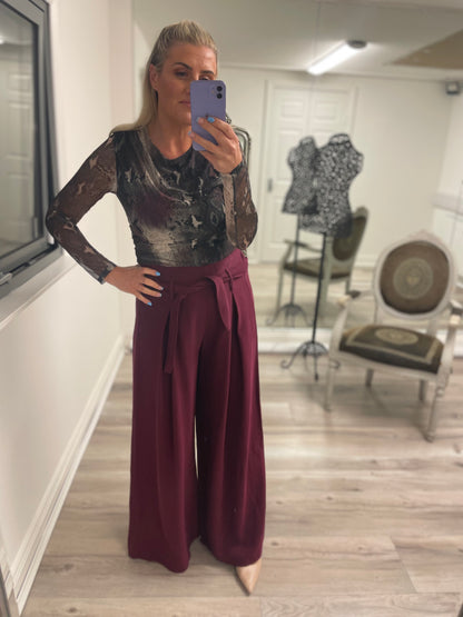 Carmen Wide-Leg Trousers