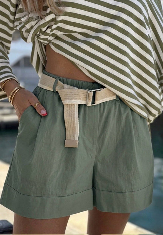 Harper Belted Shorts