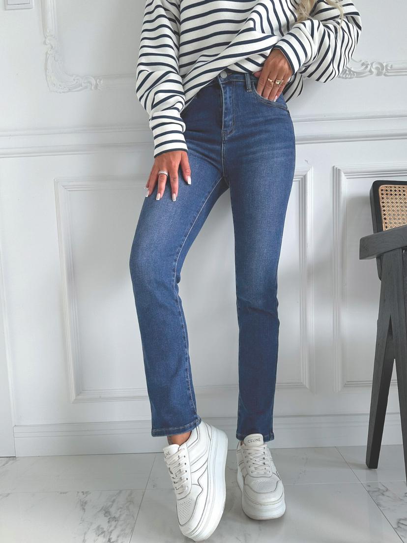 Ebony Straight Leg Jeans