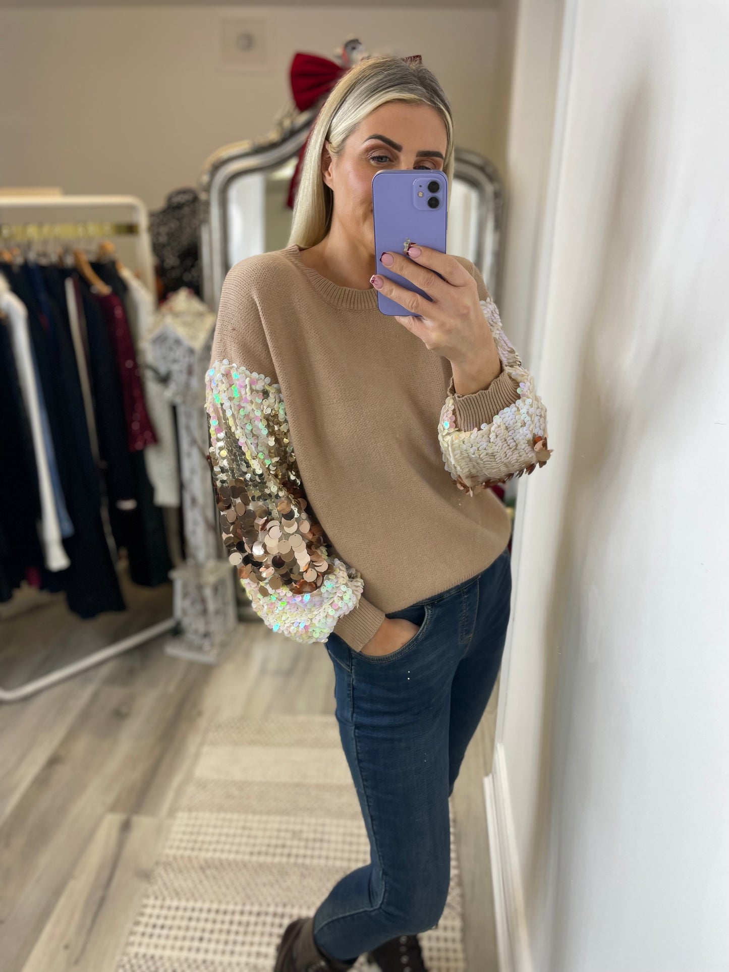 Catherine Spangles Knit