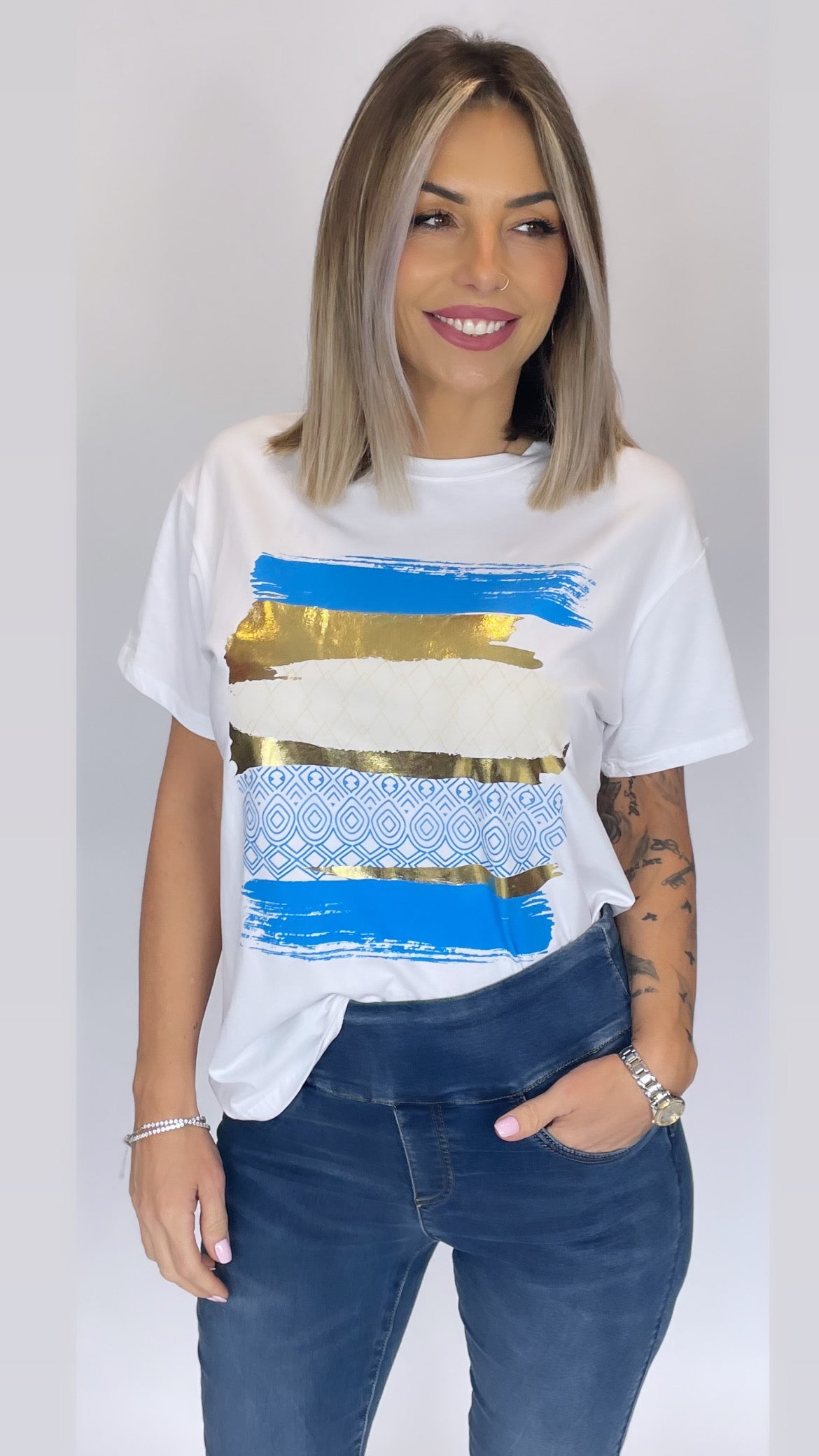 Dayna Graphic Print Tee