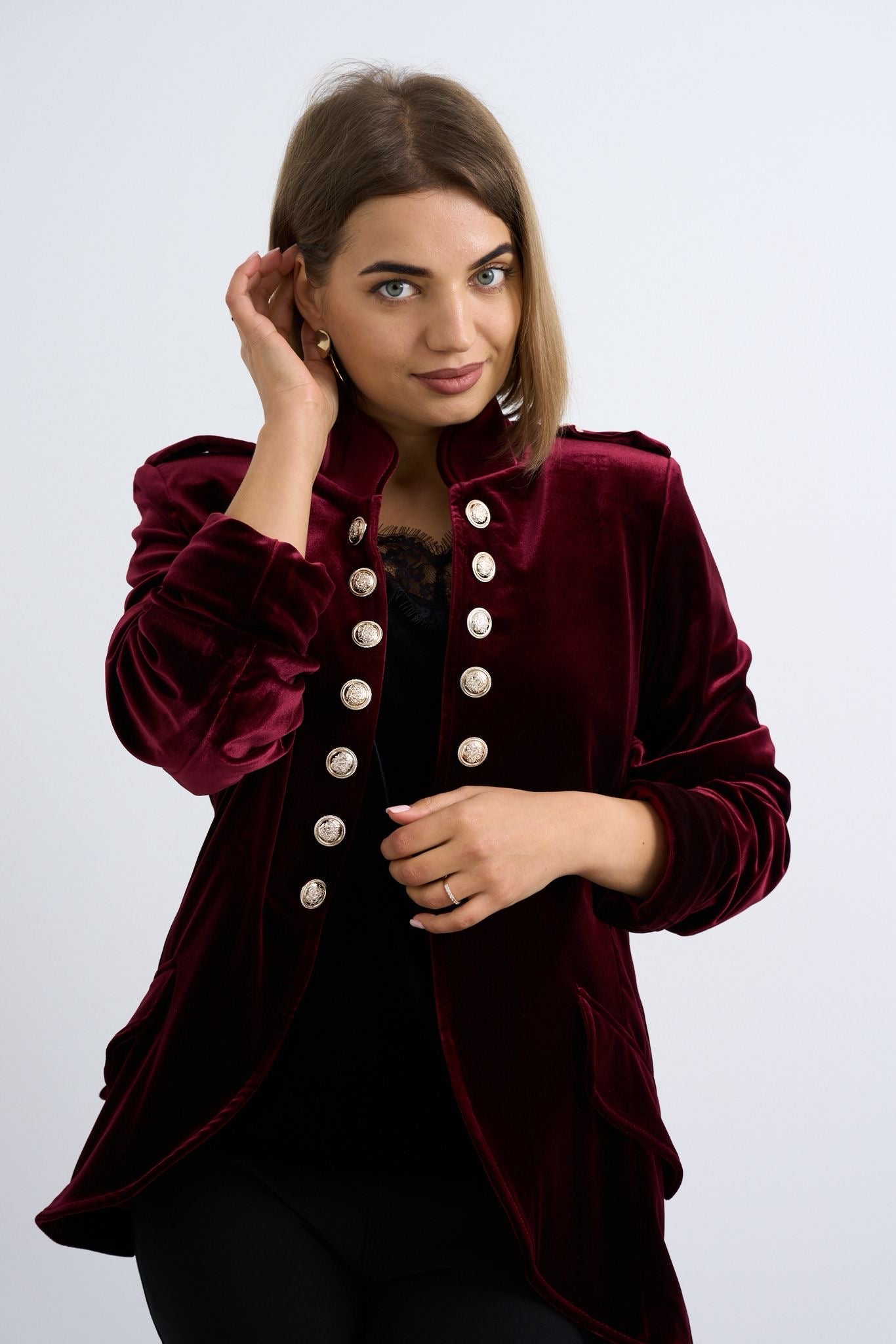 Alexandria Velour Jacket