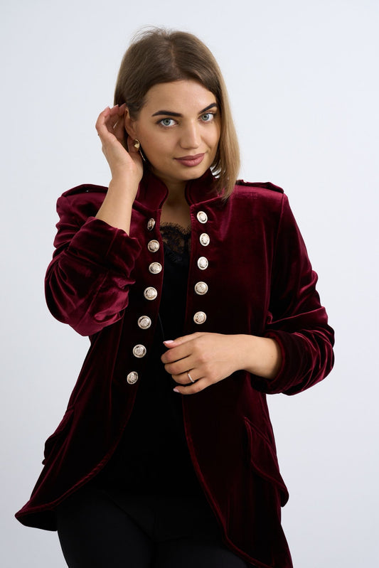 Alexandria Velour Jacket