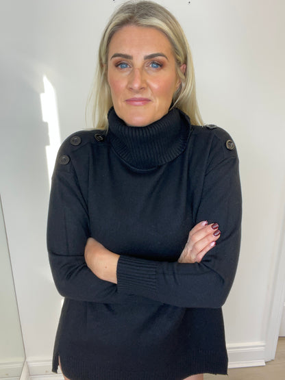 Isabella Roll Neck Knit