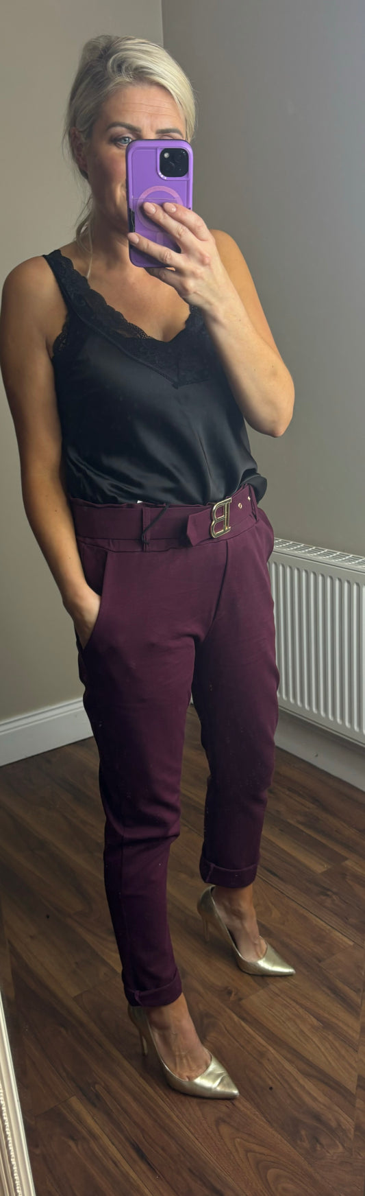 Kathy Belted Trousers