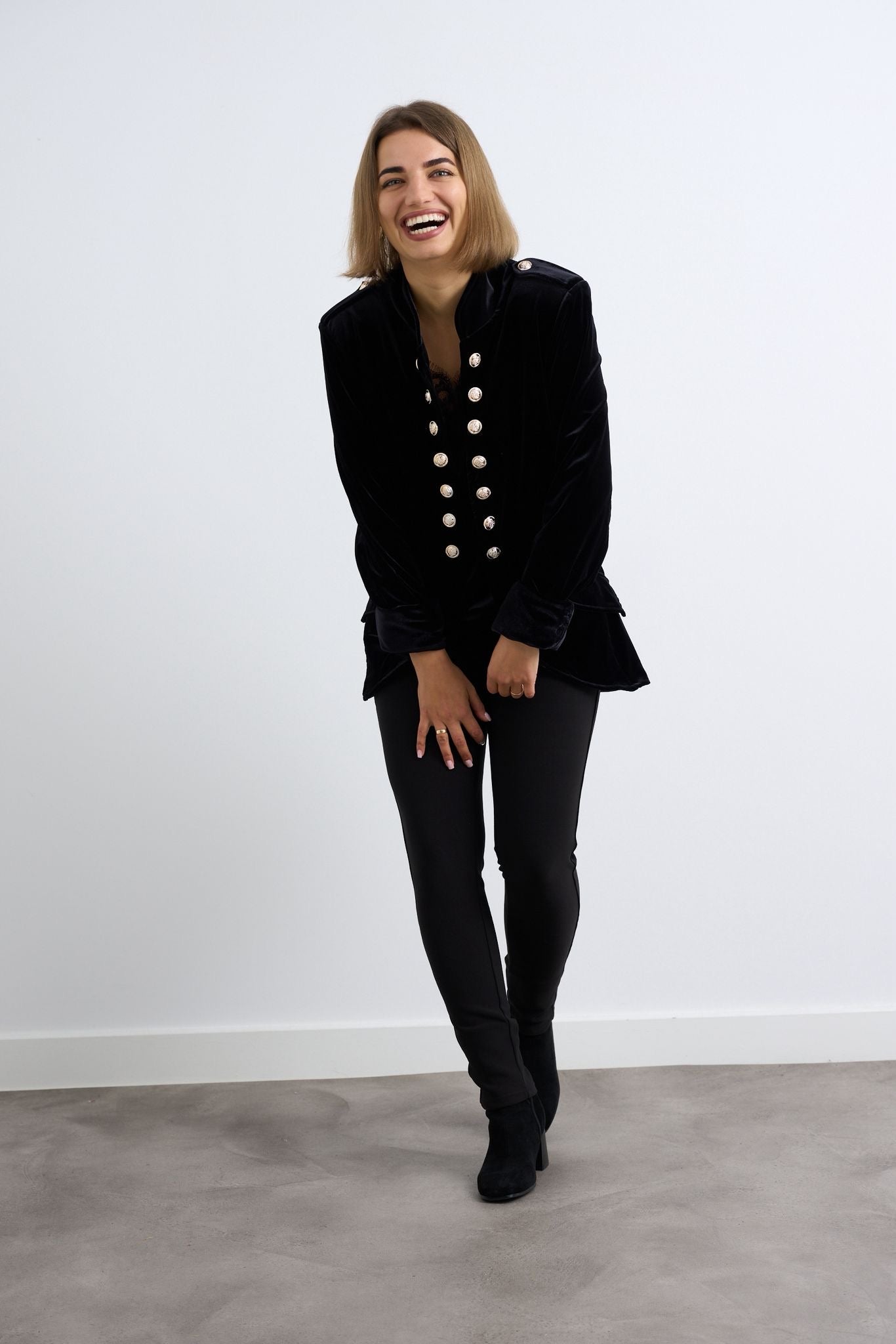 Alexandria Velour Jacket