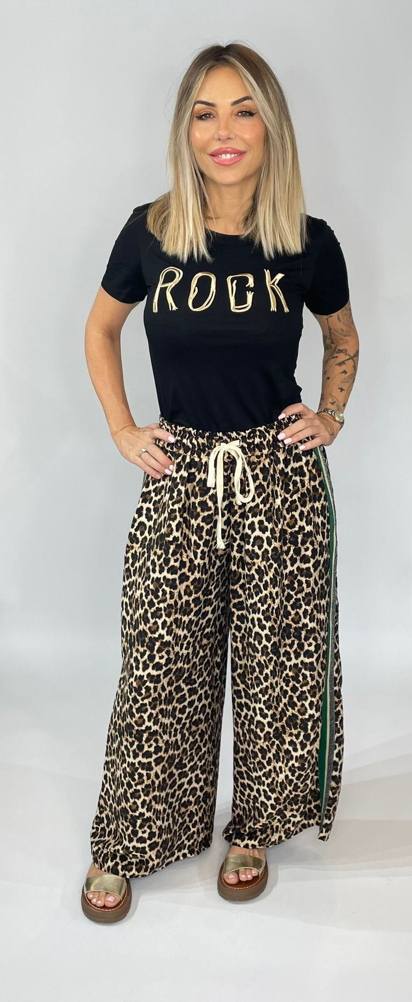 Cleo Leopard Pants