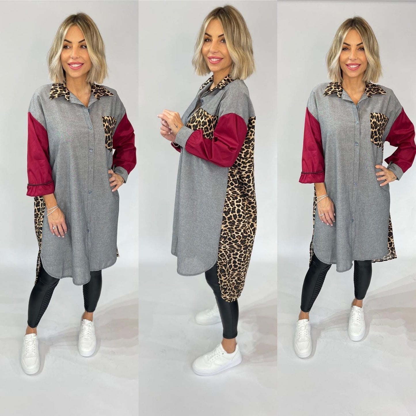 Dionne Longline Tunic Shirt